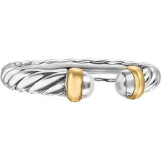 David Yurman Petite Cable Ring - Silver/Gold