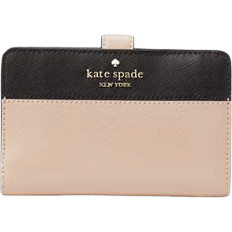 Kate Spade Madison Medium Compact Bifold Wallet - Toasted Hazelnut Multi