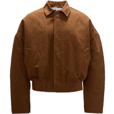 JW Anderson Cotton Canvas Blouson Jacket Men - Tobacco