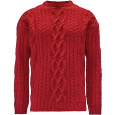 JW Anderson Cable Knit Crewneck Sweater - Bright Red