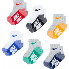 Nike Infant Multi Logo Socks 6-pack - University Red (NN0659-U10)