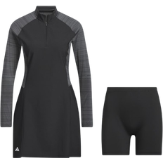 Short Dresses - Sportswear Garment Adidas Ultimate365 Long Sleeve Dress - Black