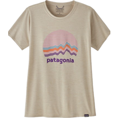 Patagonia Women's Capilene Cool Daily Graphic Shirt - Ridge Rise Moonlight/Pumice X-Dye