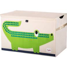 Oppbevaringsbokser 3 Sprouts Crocodile Toy Chest