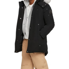 Moose Knuckles Kid's Original Shearling Parka - Black/Natural Shearling