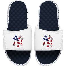 Islide Youth Americana Slide Sandals - White/Navy