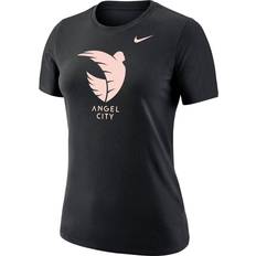 Nike Women's Angel City Sol Rosa Logo Dri-Fit Short Sleeve Shirt