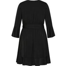 City Chic Estelle Dress Plus Size - Black