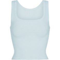 SKIMS Cotton Rib Tank - Opal