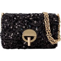 Vanessa Bruno Sequined Nano Moon Bag - Black