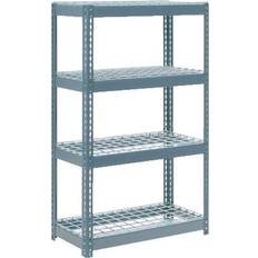 Global Industrial Boltless Extra Heavy Duty Gray Shelving System 36x72"