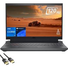 Dell 1 TB - 16 GB Laptops Dell G15 Gaming Laptop, 15.6" FHD 120Hz Display, 13th Gen 6-Cores i7-13650HX, GeForce RTX 4060, 16GB DDR5, 1TB PCIe 4.0, Backlit KB, Keypad, WiFi 6, Webcam, USB-C, HDMI, RJ45, PDG HDMI, Win 11 Pro