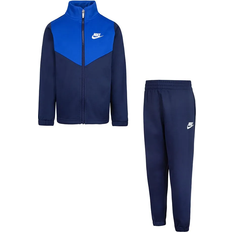 Nike Little Kid's Sportswear Lifestyle Essentials Dri-FIT Tracksuit - Midnight Navy (86L049-U90)