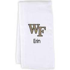 Chad & Jake Newborn & Infant Wake Forest Demon Deacons Personalized Burp Cloth