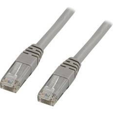 Deltaco Cat6 U/UTP RJ45 - RJ45 M-M 10m