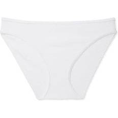 M Bikinis Victoria's Secret Pink Cotton Bikini Panty - Optic White Pointelle