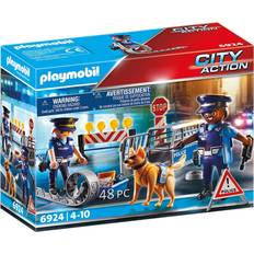 Playmobil Leker Playmobil City Action Police Roadblock 6924