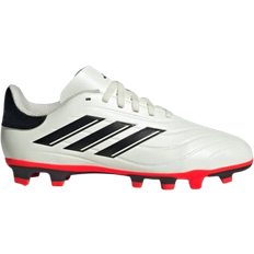 Adidas Junior Copa Pure II Club FG - Ivory/Core Black/Solar Red