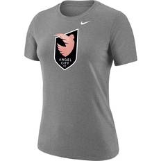 Nike Angel City FC Sol Rosa Crest Grey Dri-FIT Short Sleeve Shirt Women's