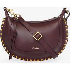 Isabel Marant Oskan Moon Bag - Burgundy