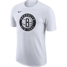 Basket T-skjorte Nike Adult Brooklyn Nets Essential Logo T-Shirt, Men's, Medium, White