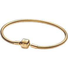 Pandora Barrel Clasp Snake Chain Bracelet - Gold