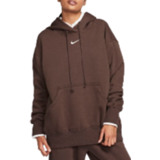 Nike Sportswear Phoenix Fleece Women's Oversized Pullover Hoodie - Baroque Brown/Sail