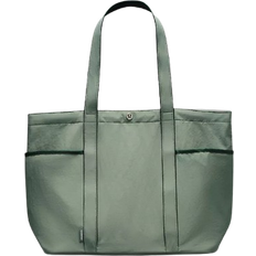 Lululemon Daily Multi Pocket Tote Bag 20L - Grey Eucalyptus/Legacy Green