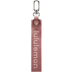 Lululemon Never Lost Keychain - Spiced Chai/Flush Pink