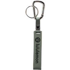 Lululemon Silicone Keychain - Grey Eucalyptus/Legacy Green