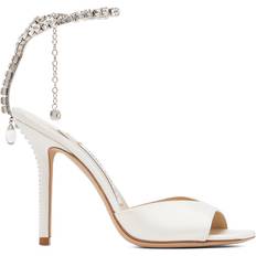 Jimmy Choo Saeda 100 Satin - Ivory