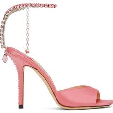 Jimmy Choo Saeda 100 Satin - Candy Pink