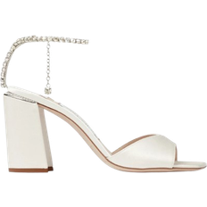 Jimmy Choo Saeda 85 Satin - Ivory