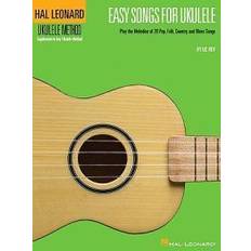 Music Books Easy Songs for Ukulele: Play the Melodies of 20 Pop, Folk, Country, and Blues Songs (Hal Leonard Ukulele Method)