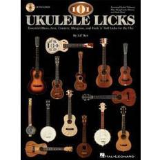 Musikk Lydbøker 101 Ukulele Licks: Essential Blues, Jazz, Country, Bluegrass, and Rock 'n' Roll Licks for the Uke [With CD (Audio)] (Lydbok, CD, 2011)