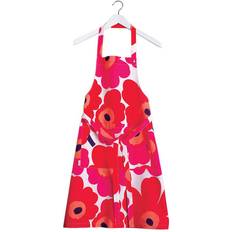 Marimekko Pieni Unikko Schürze Red (85x84cm)