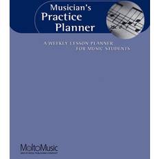 Calendars & Diaries Books Musician's Practice Planner: A Weekly Lesson Planner for Music Students