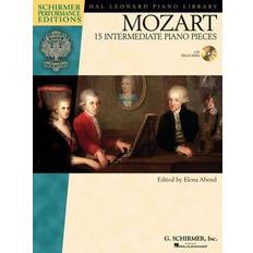 Music Audiobooks Mozart: 15 Intermediate Piano Pieces (Schirmer Performance Editions) (Audiobook, CD)