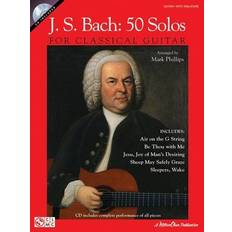 Hörbücher J.S. Bach: 50 Solos for Classical Guitar (Hörbuch, CD)