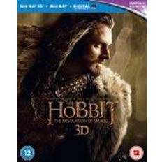 Øvrig 3D Blu-ray The Hobbit: The Desolation of Smaug [Blu-ray 3D + Blu-ray + UV Copy] [2013] [Region Free]
