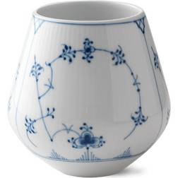 Royal Copenhagen Blue Fluted Plain Vase 4.7"