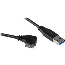 StarTech Slim USB A - USB Micro-B (angled) 3.0 0.5m