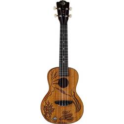 Luna Uke Coral All Solid