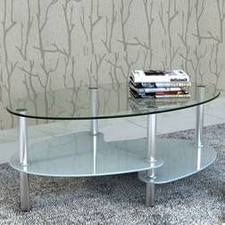 vidaXL Exclusive Coffee Table 35.4x17.7"