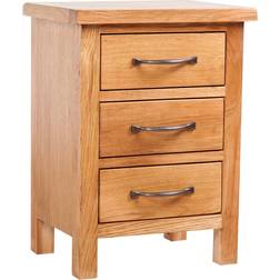 vidaXL Nightstand Bedside Table 11.8x15.7"