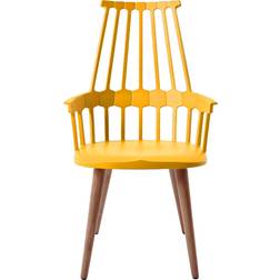 Kartell Comback with wooden legs Chair