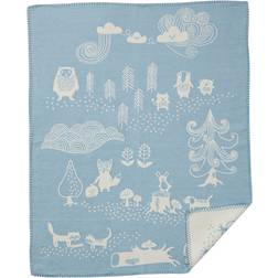 Klippan Yllefabrik Little Bear Filz Rosa, Blau, Grün, Braun (90x70cm)