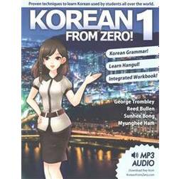 Korean From Zero! 1: Proven Methods to Learn Korean with included Workbook, MP3 Audio, and Online Support (Lydbok, MP3, 2014)