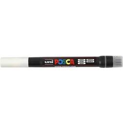 Uni Posca PCF-350 Brush Tip White