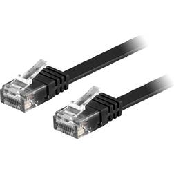 Goobay Flat U/UTP Cat6 RJ45 - RJ45 0.5m